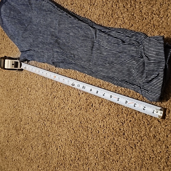 Athleta Stripe Bali Linen cuffed ankle pants, size 2 - Picture 12 of 13